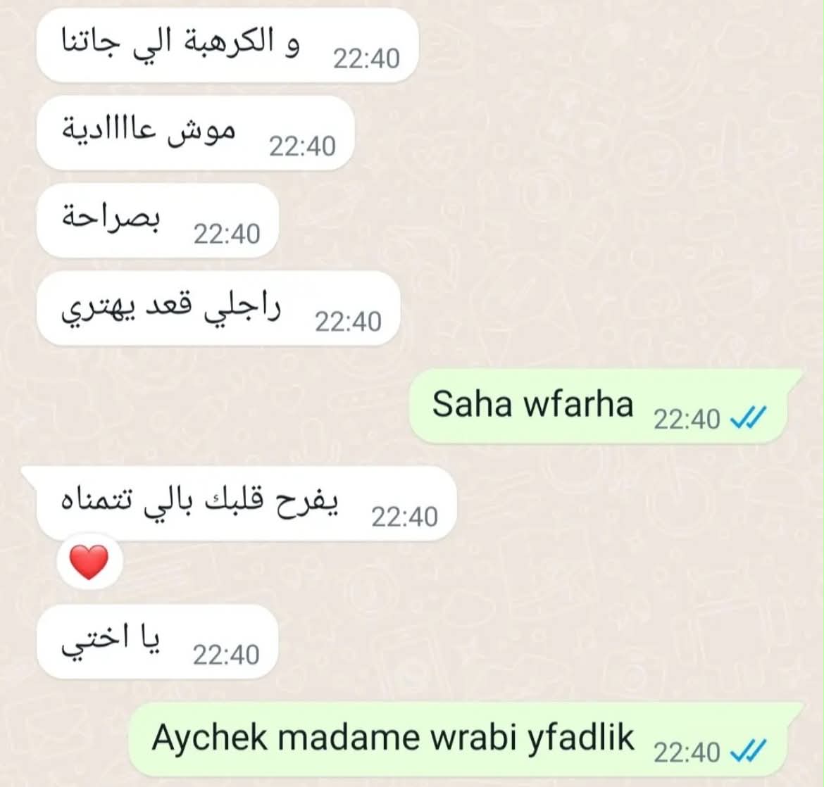 Avis client