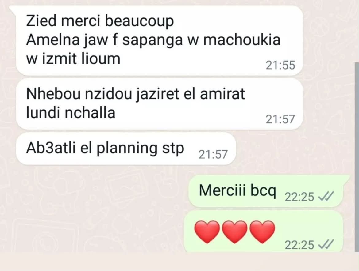 Avis client